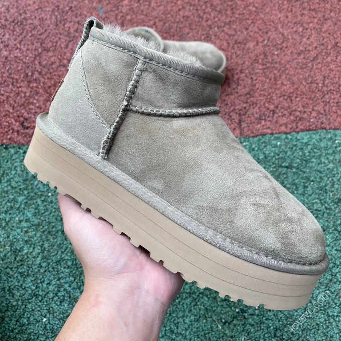 UGG Tasman Green Platform Mid-Top