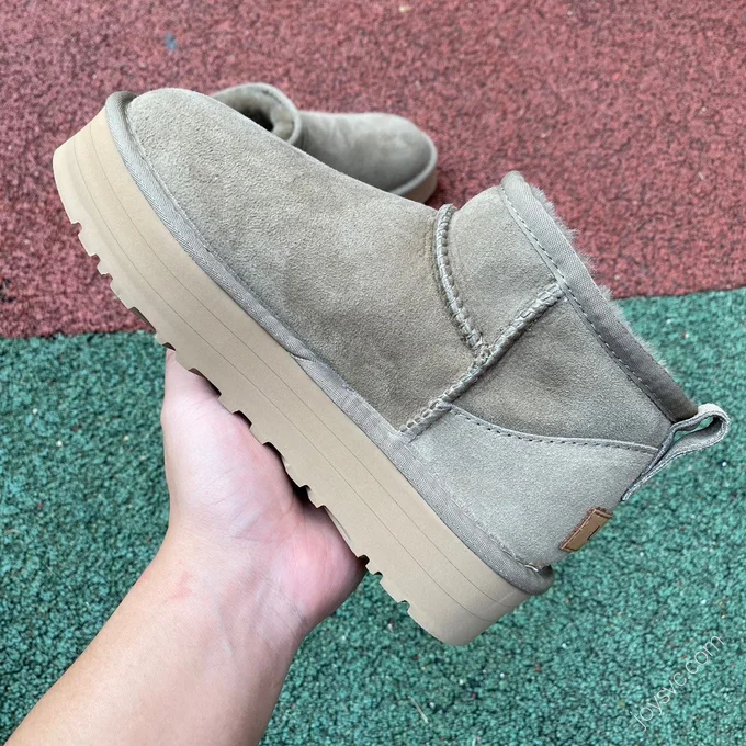 UGG Tasman Green Platform Mid-Top