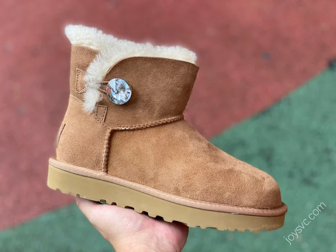 UGG Bailey Mini Brown Diamond Short Boots