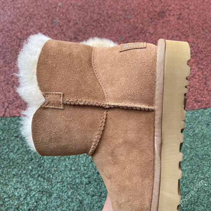 UGG Bailey Mini Brown Diamond Short Boots