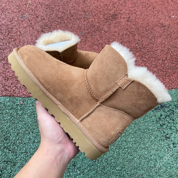 UGG Bailey Mini Brown Diamond Short Boots