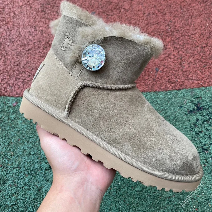 UGG Bailey Mini Green Diamond Short Boots