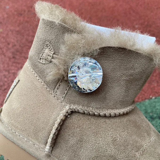 UGG Bailey Mini Green Diamond Short Boots