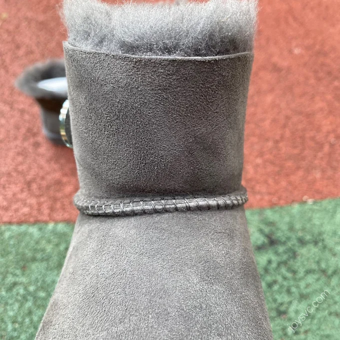 UGG Bailey Mini Grey Diamond Short Boots