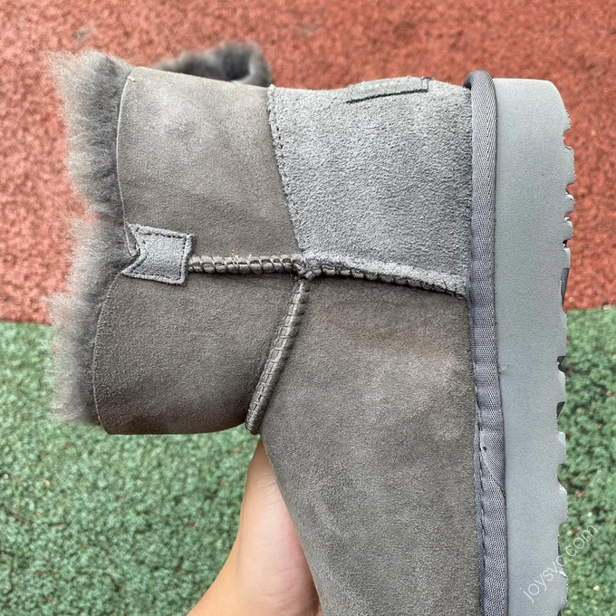 UGG Bailey Mini Grey Diamond Short Boots