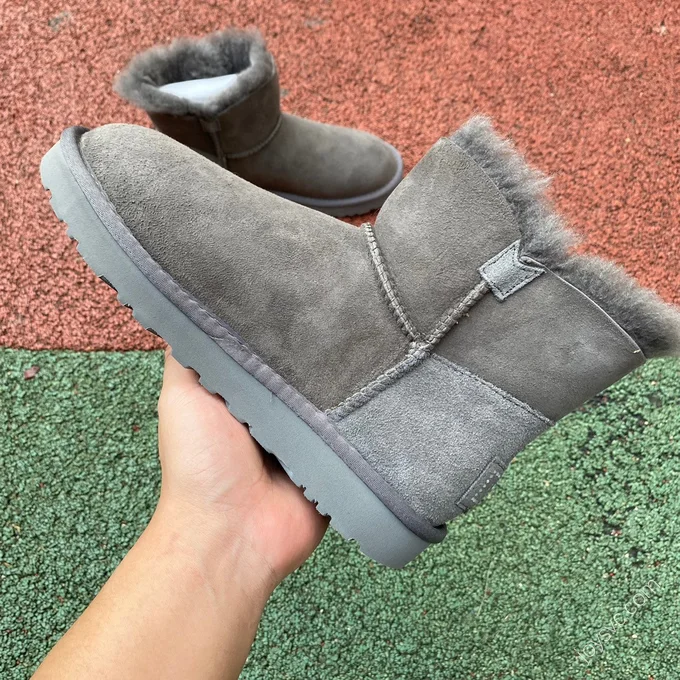 UGG Bailey Mini Grey Diamond Short Boots