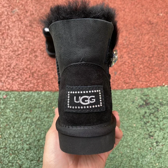 UGG Bailey Mini Black Diamond Short Boots