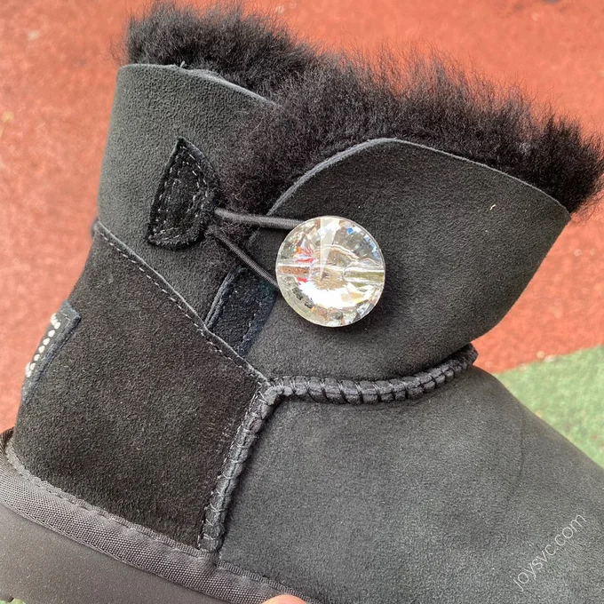 UGG Bailey Mini Black Diamond Short Boots