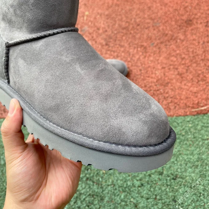 UGG Bailey Grey Bow Short Boots