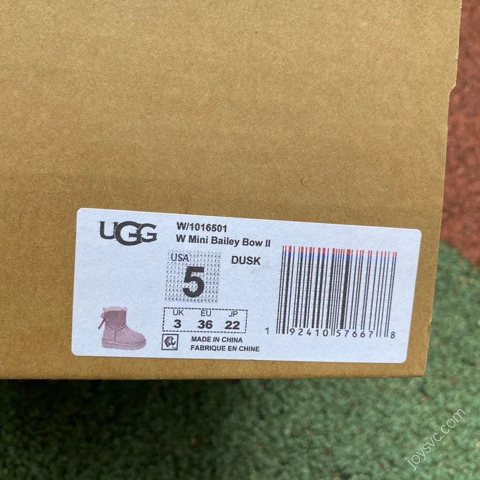 UGG Bailey Pink Bow Short Boots