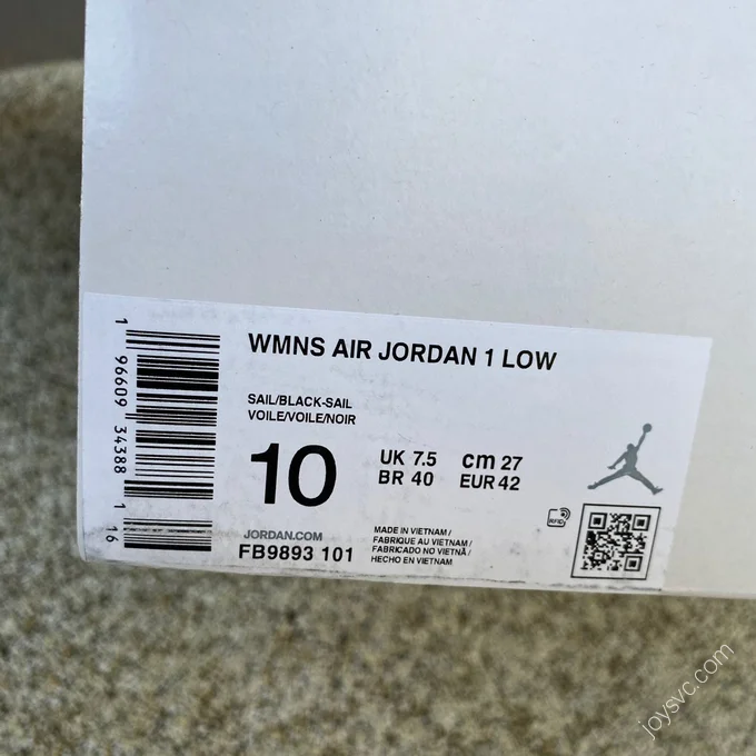 Air Jordan 1 Low WMNS Vintage Panda FB9893-101