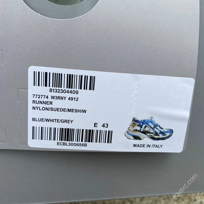 Balenciaga Runner 7.0 Blue Black White