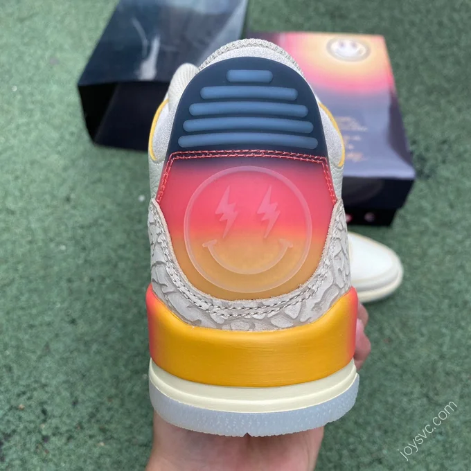 J Balvin x Air Jordan 3 Rainbow Sneaker FN0344-901