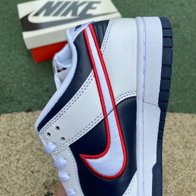 Nike Dunk Low White Blue Red DZ2780-100