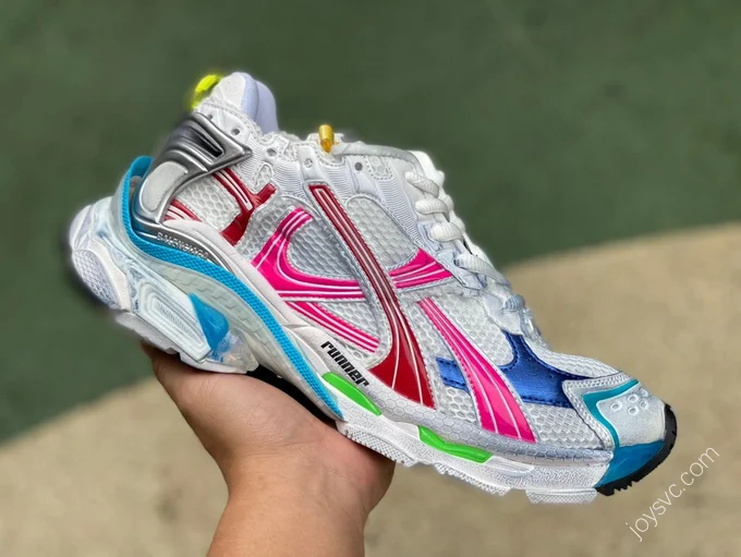 Balenciaga Runner 7.0 Blue Pink White