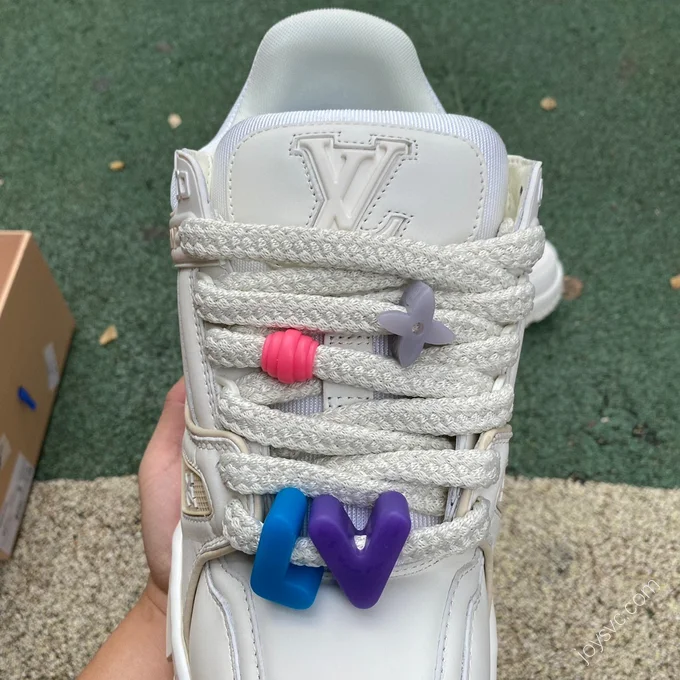 LOUIS VUITTON Trainer Maxi White