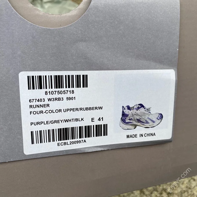 Balenciaga Runner 7.0 Purple White