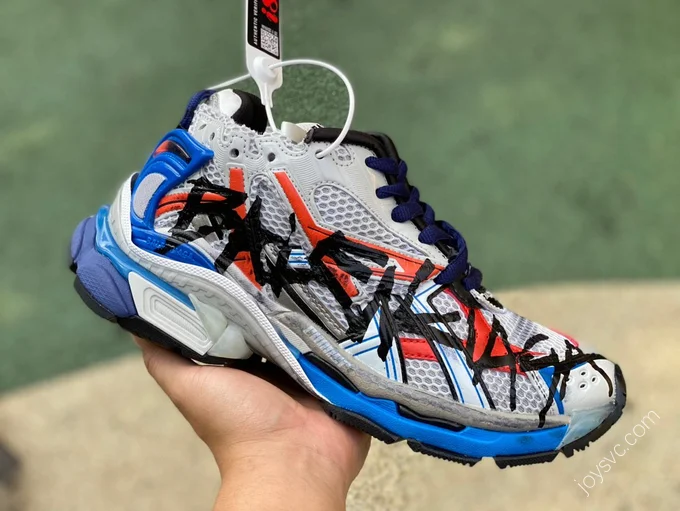 Balenciaga Runner 7.0 Blue Red Grey