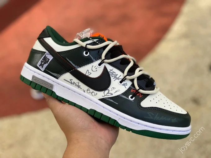 Nike Dunk Low White Green Orange DD1391-300