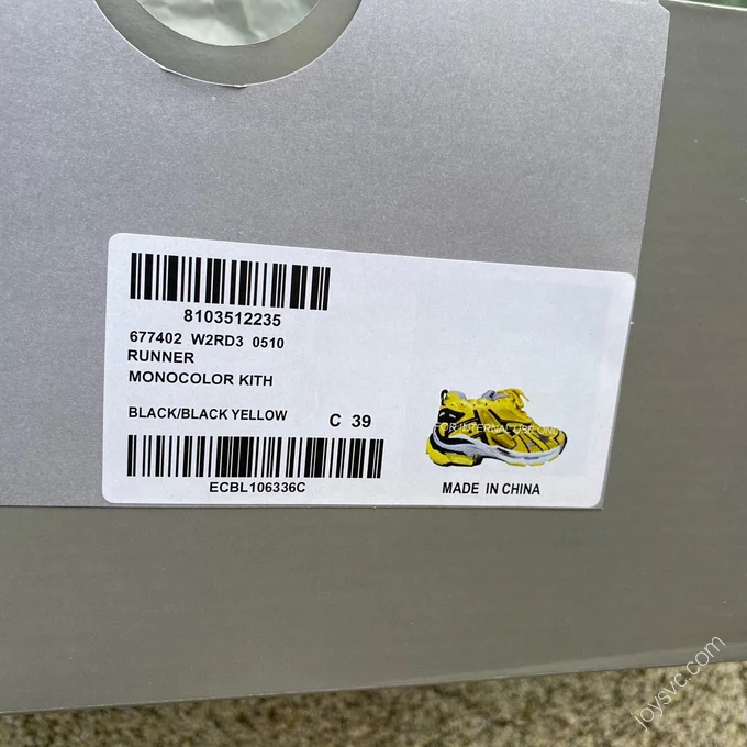 Balenciaga Runner 7.0 Yellow Black