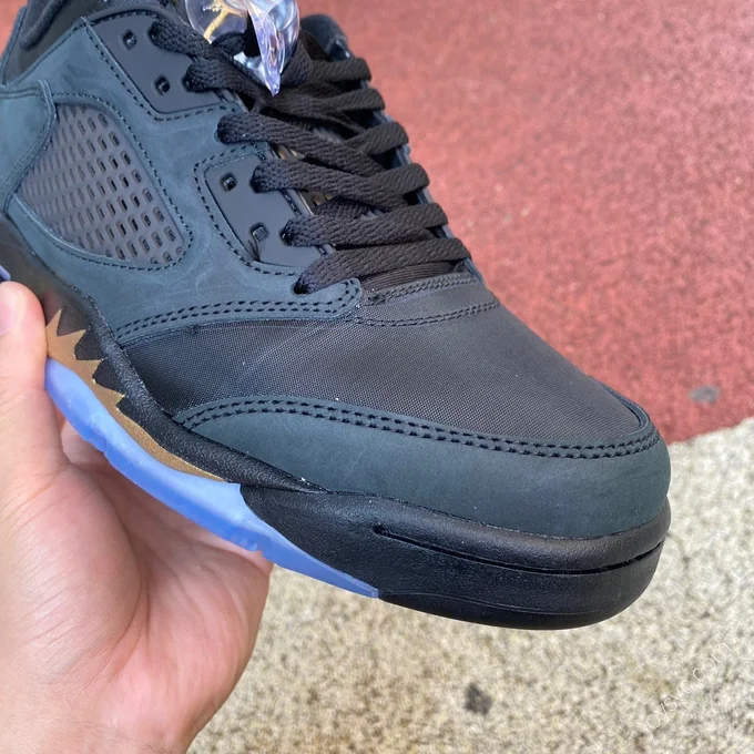 Air Jordan 5 Low Black Gold DJ1094-001