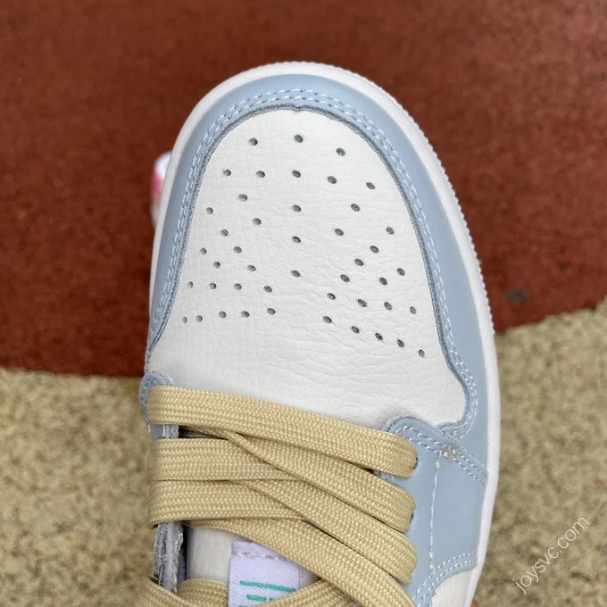 Air Jordan 1 Low Pastel Blue Pink Women's Low-Top Sneaker FV3623-151