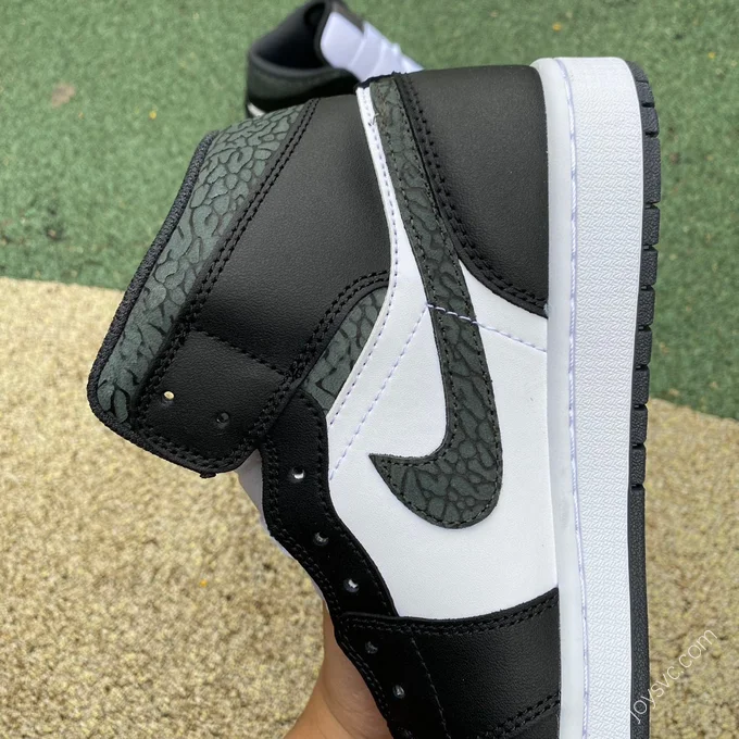 Air Jordan 1 Mid Black White Sneakers FB9911-001