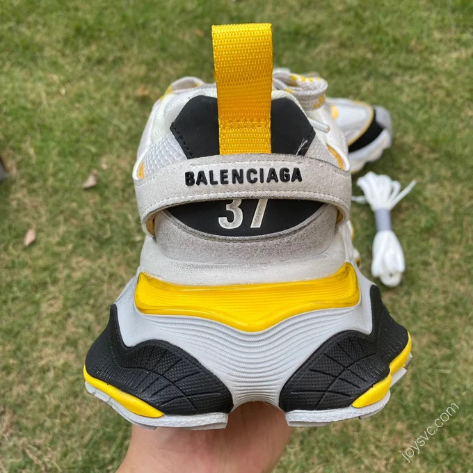 Balenciaga Cargo Silver Yellow White