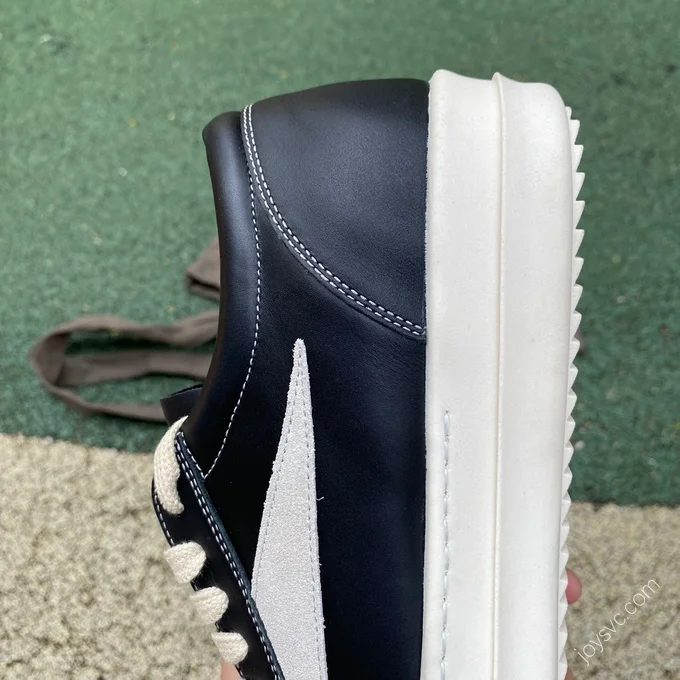 Rick Owens Black White Low-Top