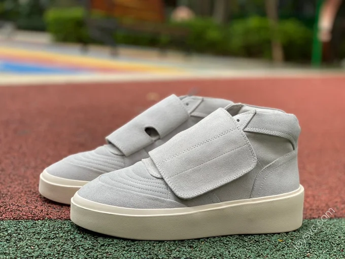 Fear of God Skate Mid Grey White