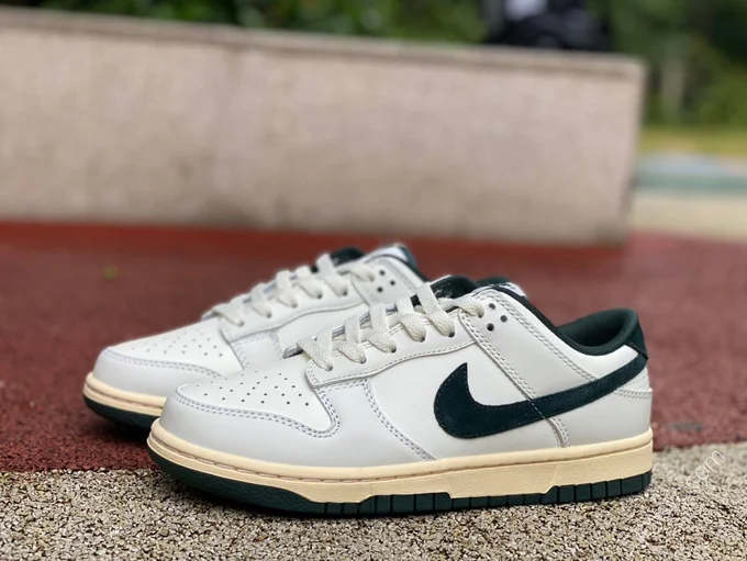 Nike Dunk Low Distressed White Green FQ8080-133