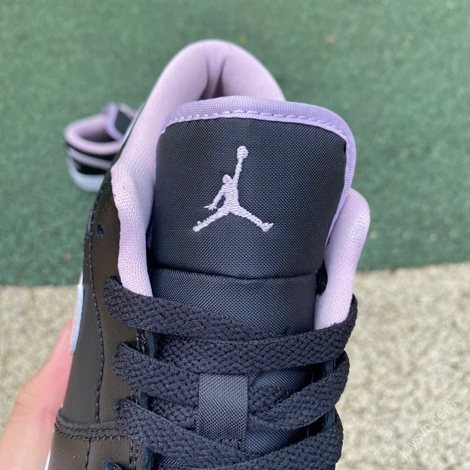 Air Jordan 1 Low Black Pink Purple DV1333-051