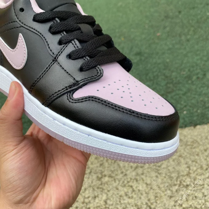 Air Jordan 1 Low Black Pink Purple DV1333-051