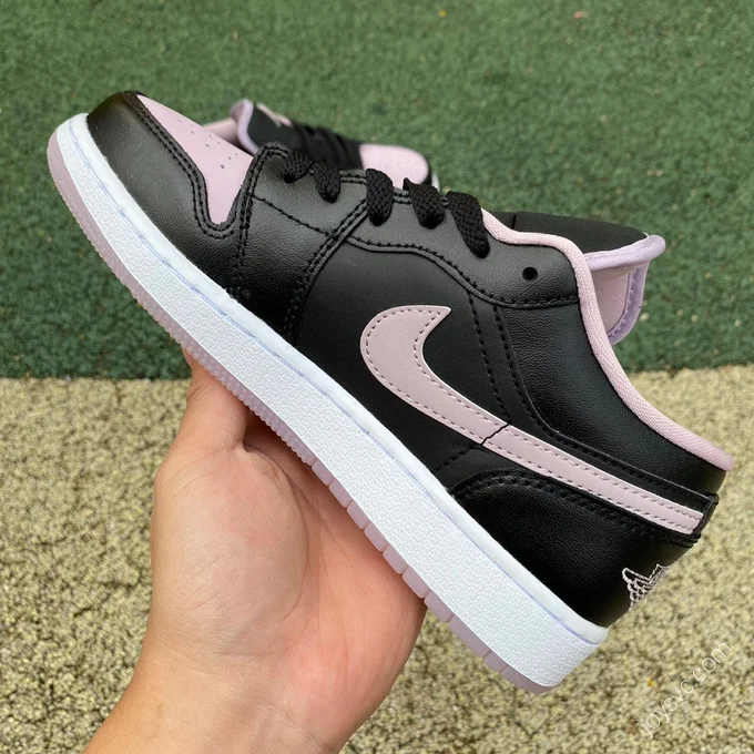 Air Jordan 1 Low Black Pink Purple DV1333-051