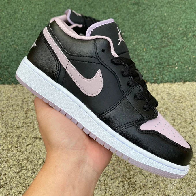 Air Jordan 1 Low Black Pink Purple DV1333-051