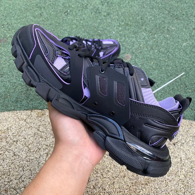 Balenciaga Triple S Purple Black