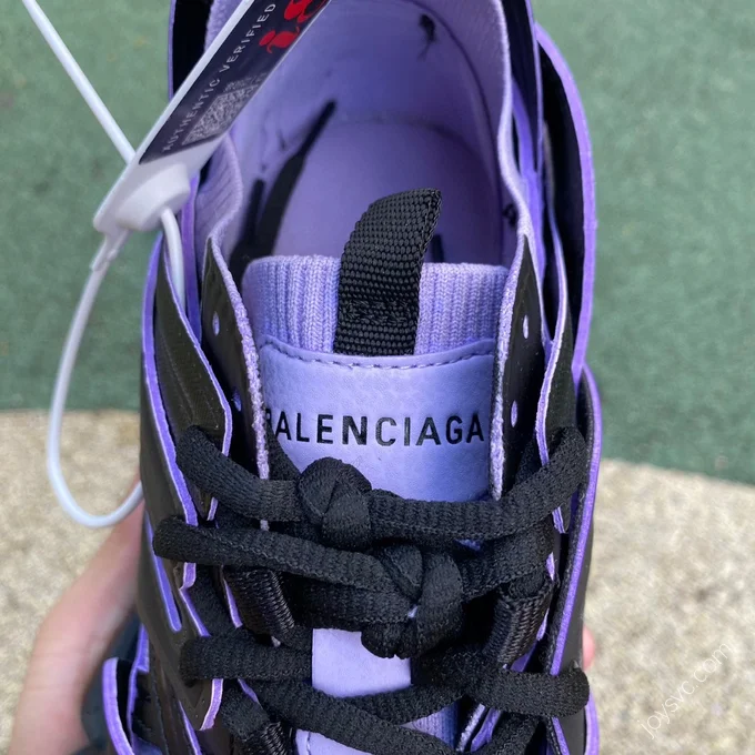 Balenciaga Triple S Purple Black