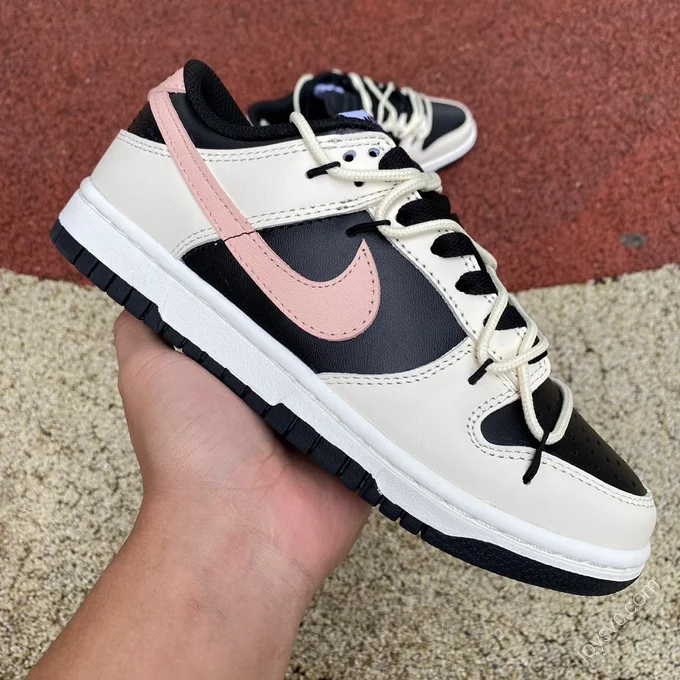 Nike Dunk Low White Black Pink FD1232-001