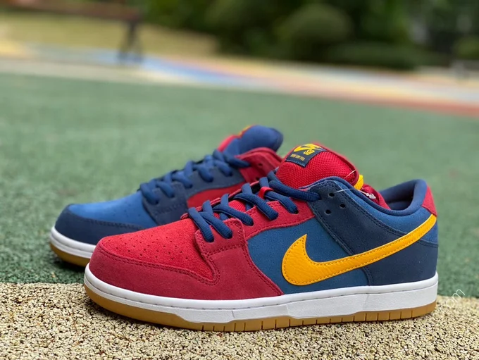 Nike SB Dunk Low Pro PRM Red Blue DJ0606-400