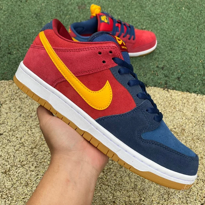 Nike SB Dunk Low Pro PRM Red Blue DJ0606-400