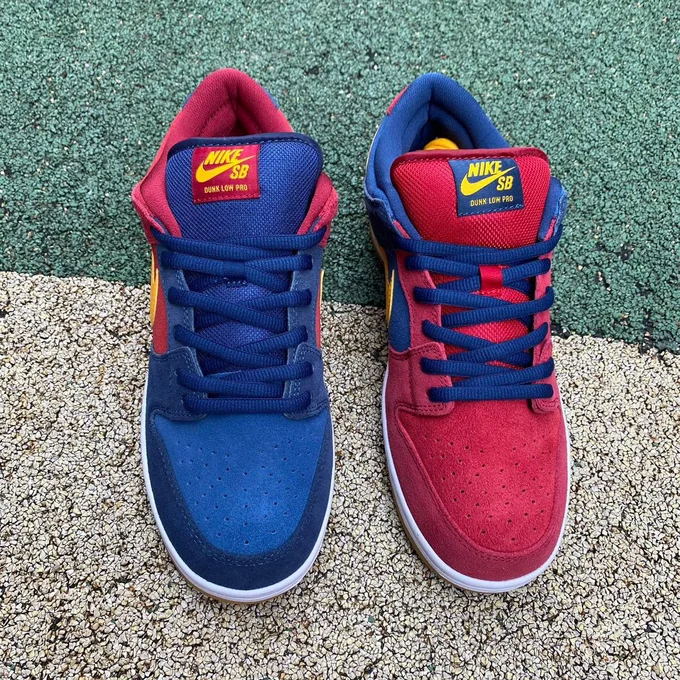 Nike SB Dunk Low Pro PRM Red Blue DJ0606-400