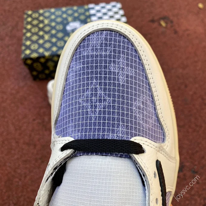 Travis Scott x Air Jordan 1 Low Golf White Purple 8.0 DZ8866-192