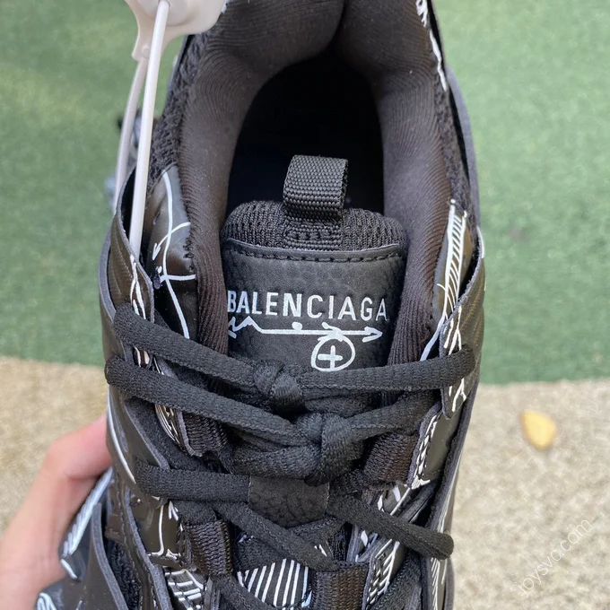 Balenciaga Triple S Graffiti Black