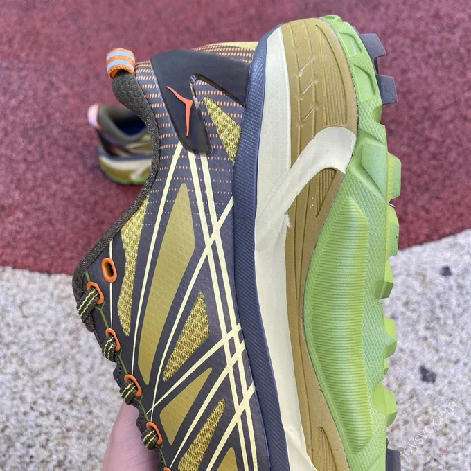 HOKA ONE ONE Mafate Speed 2 Running Shoes Yellow Green 1126851-DOGL