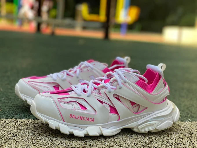 Balenciaga Triple S Pink White