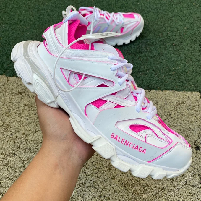 Balenciaga Triple S Pink White