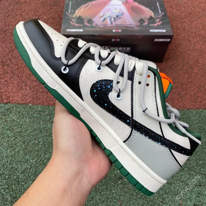 Nike Dunk Low Black White Green DD1391-300