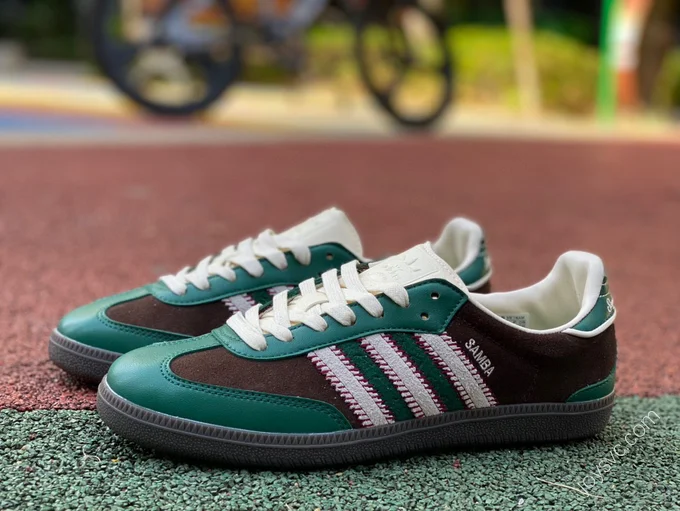 Adidas Samba Green Brown