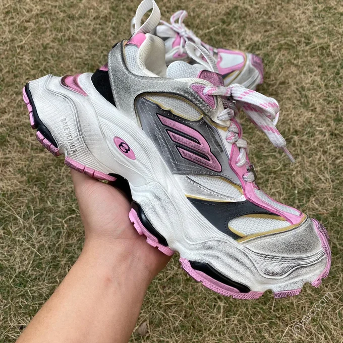 Balenciaga Cargo Pink White