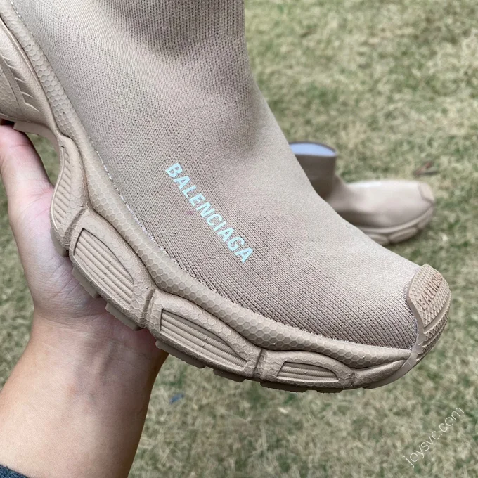 Balenciaga 3XL Sock Shoes Beige